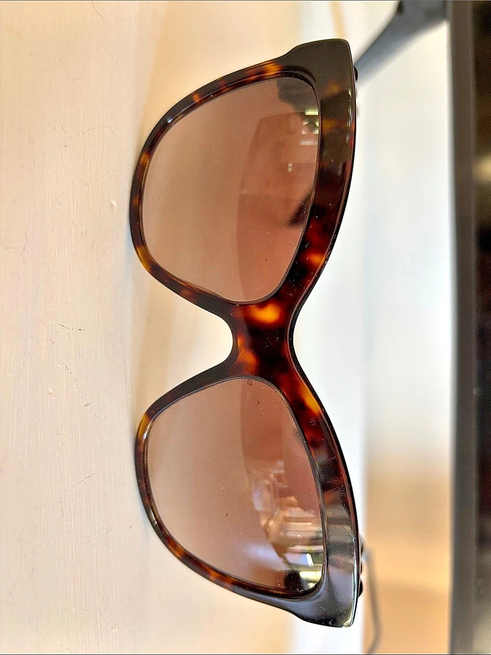 Dolce & Gabbana Filigrana Cat-Eye Sunglasses Brown